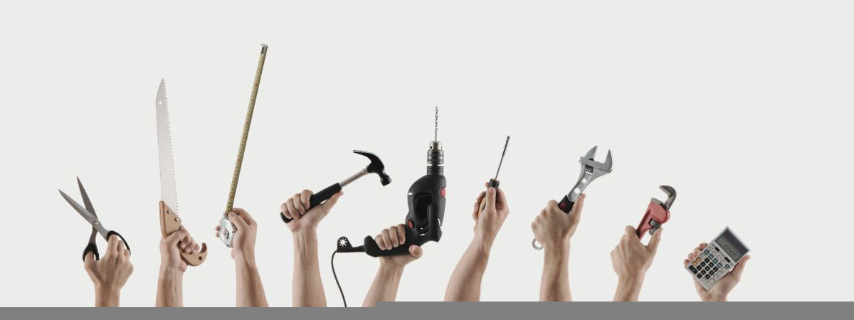 DIY - Hände + Werkzeug