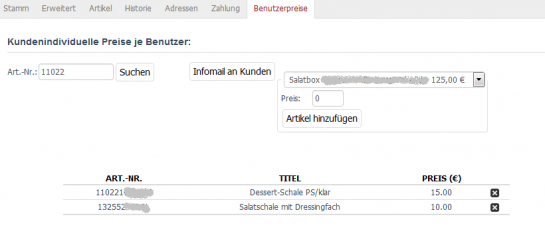 Kundenindividuelle Preise in deinem Oxid-Shop