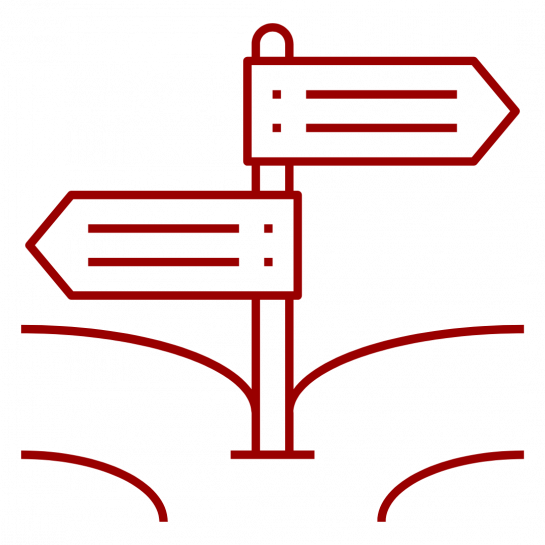 Weggabelung Weggabelung