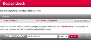 All-Inkl Wunschadresse nicht mehr verf&uuml;gbar